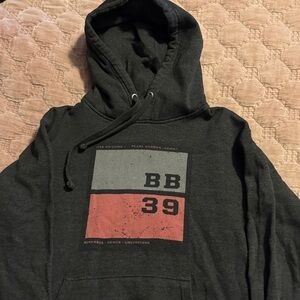 Men's Charcoal and Red Pearl Harbor Hoodie